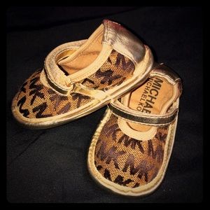 NWOT Baby Girl Michael Kors ballet flats